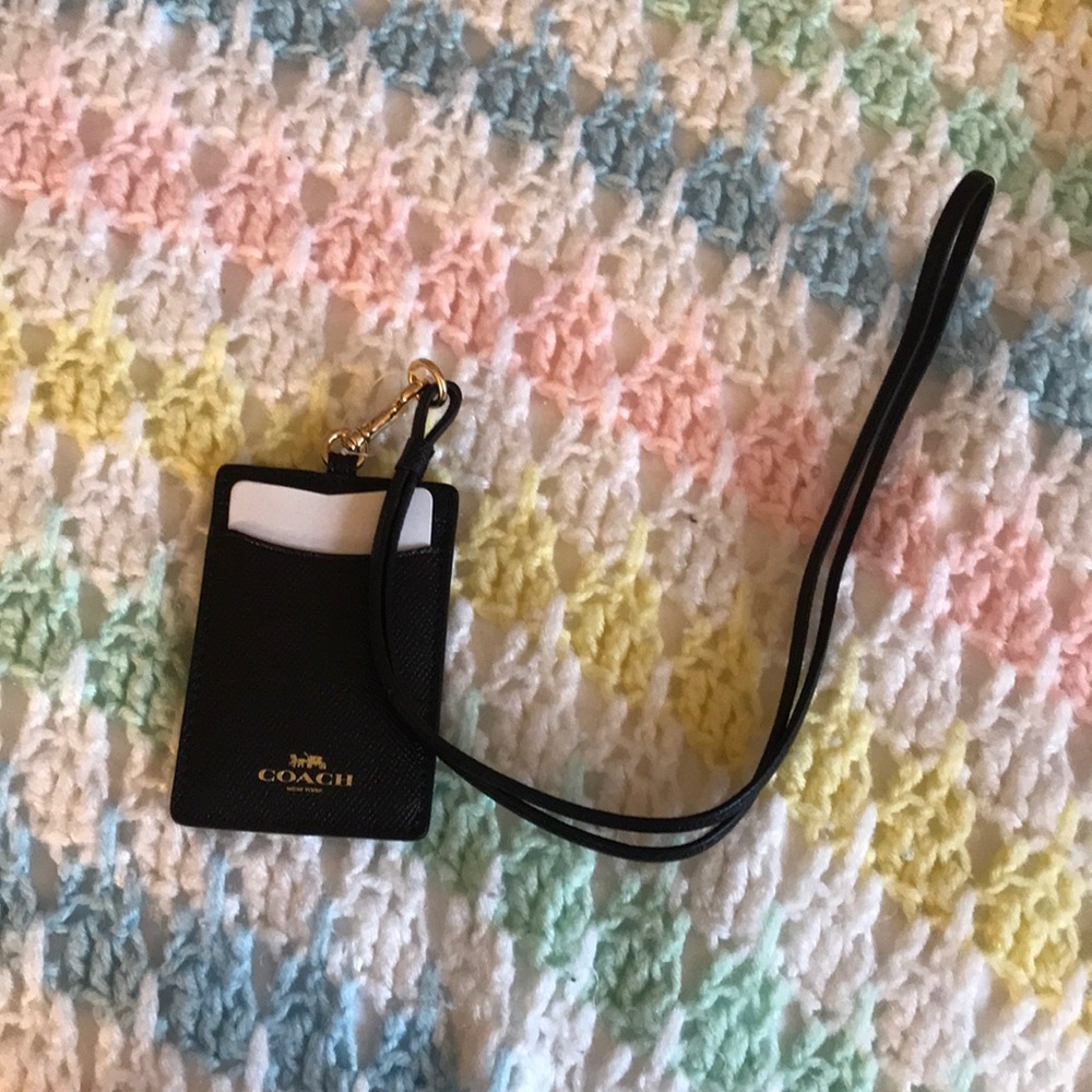 Coach lanyard